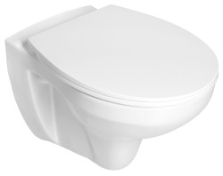 AQUALINE - TAURUS závesná WC misa, 36x54,5cm, biela (LC1582)