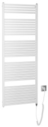 AQUALINE - TONDI-E elektrické vykurovacie teleso, rovné, 600x1690 800 W, biela (DE490T)