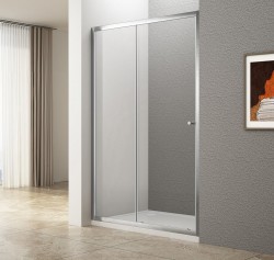 AQUALINE - UGGA posuvné sprchové dvere 1400, sklo číre (ATS140)