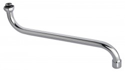 AQUALINE - Univerzálne výtokové ramienko k batérii, 300, typ-S, chróm (15S130)