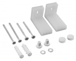 AQUALINE - Upevňovacia súprava, biela (40126)