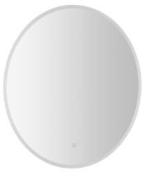AQUALINE - URSA LED zrkadlo s osvetlením priemer 70cm, dotykový senzor, stmievateľné (UR070)