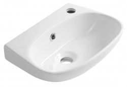 AQUALINE - VELSA keramické umývadlo 40x29cm, biela (NP479)