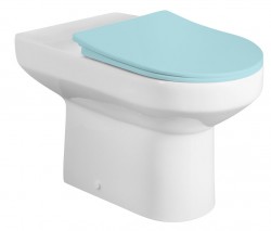 AQUALINE - VERMET WC kombi misa, spodný/zadný odpad, biela (VR038-432)