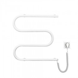 AQUALINE - VIPE elektrický sušiak uterákov, 500x500, 59W, biela (SU155)