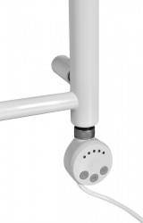 AQUALINE - Vykurovacia tyč s termostatom, 600 W, biela mat (TMG303)
