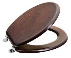 AQUALINE WC sedátko, orech (1705-11)
