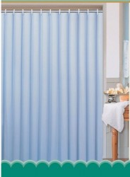 AQUALINE - Záves 180x180cm, polyester, jednofarebný, modrá (0201103 M)