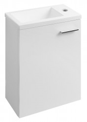 AQUALINE - ZOJA umývadlová skrinka 37x50x18cm, biela (51037A)