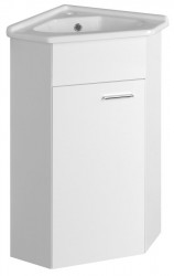 AQUALINE - ZOJA umývadlová skrinka 40,5x74x40,5cm, biela (50345)