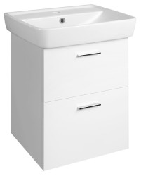 AQUALINE - ZOJA umývadlová skrinka 41,5x50x35,5cm, biela (56374)
