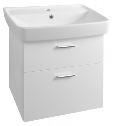 AQUALINE - ZOJA umývadlová skrinka zásuvková 50x50x37cm, biela (56379)