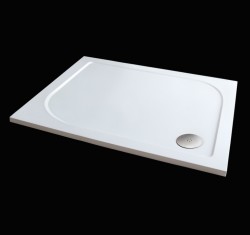 Aquatek - Hard 100x80 sprchová vanička z liateho mramoru, doplnky čelný krycí panel (HARD10080-23)
