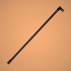 Aquatek - OASIS BLACK T4 120cm rozperná tyčka rovná hranatá (OASISBLACKT4120)