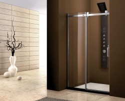Aquatek - Tekno B2 - Luxusné sprchové dvere zasúvacie 141-145, sklo 8mm, výška 195 (TEKNOB2145-10)