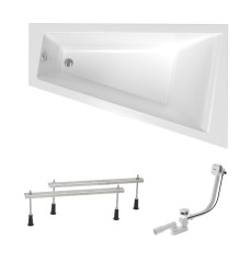 Asymetrická vaňa Laguna Idea Plus 160x100 cm akrylát pravá SIKOID1600PAPN (SIKOID1600PAPN)