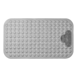AWD Interior - AWD Protišmyková podložka s masážnym mechanizmom 70,5 x 41 šedá 2019 (AWD02092019)
