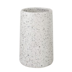 AWD Interior - Hrnček na zubnú kefku Q-BATH 1550 svetlé teraco (AWD02341550)