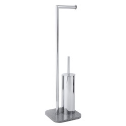 AWD Interior - Kúpeľňový stojan šedé terazzo Q-BATH 1568 (AWD02341568)