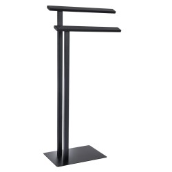 AWD Interior - Vešiak na uteráky čierny Q-BATH 1573 (AWD02341573)