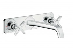 AXOR - Citterio E Trojotvorová umývadlová batéria pod omietku, chróm (36115000)