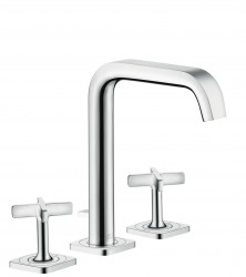 AXOR - Citterio E Umývadlová batéria s výpusťou, 3-otvorová inštalácia, chróm (36108000)