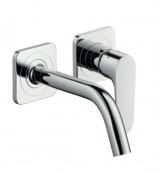 AXOR - Citterio M Umývadlová batéria pod omietku s výpusťou, 2-otvorová inštalácia, chróm (34113000)