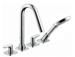 AXOR - Citterio M Vaňová batéria 4-otvorová na sokel, chróm (34454000)