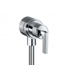 AXOR - Citterio Pripojenie hadice Fixfit Stop s uzatváracím ventilom s páčkou, chróm (39882000)