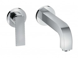 AXOR - Citterio Umývadlová batéria pod omietku, 2-otvorová inštalácia, chróm/diamantový brus (39181000)