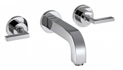 AXOR - Citterio Umývadlová batéria pod omietku s výpusťou, 3-otvorová inštalácia, chróm (39315000)