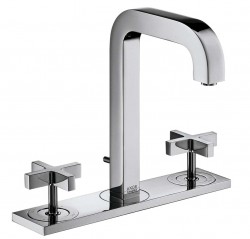 AXOR - Citterio Umývadlová batéria s výpusťou, 3-otvorová inštalácia, chróm (39134000)