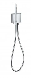 AXOR - Edge Ručná sprcha, 2 prúdy, s držiakom sprchy Porter a hadicou, chróm/diamantový brús (46521000)