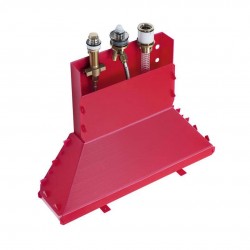 AXOR - Montážní tělesa Teleso k trojotvorovej armatúre na okraj vane (15485180)