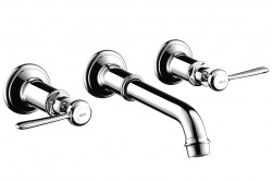 AXOR - Montreux Trojotvorová umývadlová batéria, chróm (16534000)