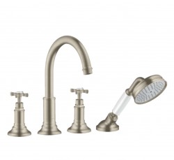 AXOR - Montreux Vaňová batéria 4-otvorová, kefovaný nikel (16546820)