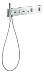 AXOR - ShowerComposition Termostatická batéria pod omietku, na 4 spotrebiče, s príslušenstvom, chróm (12573000)