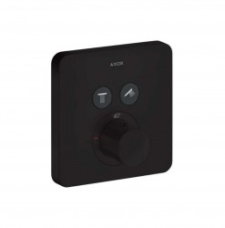 AXOR - ShowerSelect Termostat pod omietku na 2 spotrebiče, matná čierna (36707670)