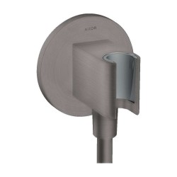 AXOR - Sprchový program Sprchové kolienko s držiakom, kefovaný čierny chróm (36733340)