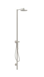 AXOR - Starck Sprchový set s batériou, priemer 24 cm, 1 prúd, vzhľad nerezová (12670800)