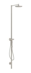 AXOR - Starck Sprchový set s termostatom, priemer 24 cm, 1 prúd, vzhľad nerezová (12672800)