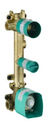 AXOR - Těleso termostatového modulu pro 2 spotřebiče, chrom (36701180)