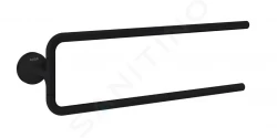 AXOR - Universal Circular Držiak uterákov dvojitý, dĺžka 490 mm, matná čierna (42822670)