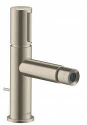 AXOR - Uno Bidetová batéria Select s výpusťou, kefovaný nikel (45210820)