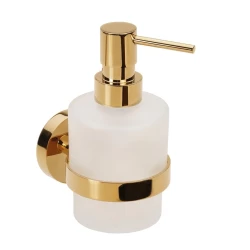 BEMETA BRILO zlatá lesk Dávkovač mydla 200 ml 161109102 (161109102)