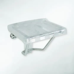 BEMETA HELP sklopné sprchové sedadlo nerez, plast transparentný 326325056 (326325056)