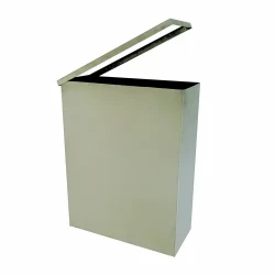 BEMETA Hranatý odpadkový kôš nerez mat 25l (125115045)