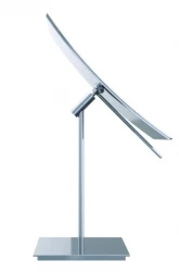 BEMETA Kozmetické zrkadlo jednostranné hranaté na postavenie 3x (116201312)