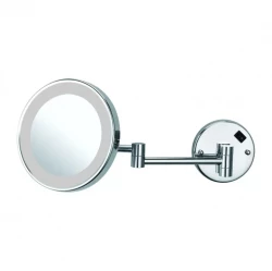 BEMETA Kozmetické zrkadlo pr. 180 mm s LED osvetlením IP 44 Touch sensor (116101142)