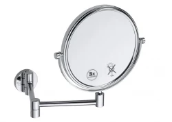 BEMETA Kozmetické zrkadlo pr. 182 mm obojstranné 3x (112201518)